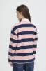 Billede af Pulz L/Æ Addy T-Shirt Rose Stripe  