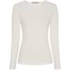 Billede af Marta L/Æ T-Shirt Aster Cream 