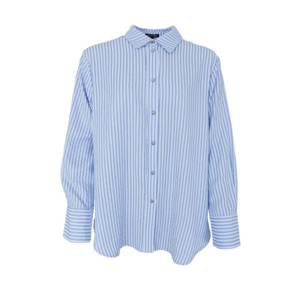 Billede af Black Colour Valentine Shirt Blue