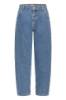 Billede af Pulz Lira Barrel Jeans Med. Blue