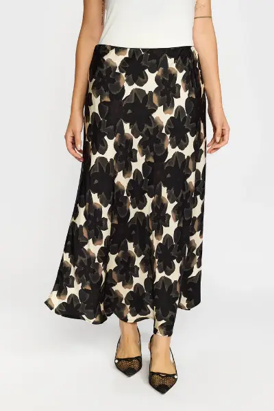 Billede af 2 Biz Georgina Nederdel Brun/Sort