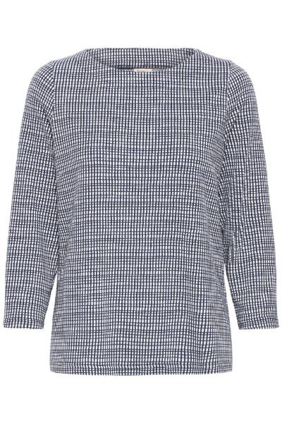 Billede af Fransa Niala T-Shirt 3/4 Nav/tern  