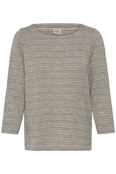 Billede af Fransa Niala T-Shirt 3/4 Olive/tern