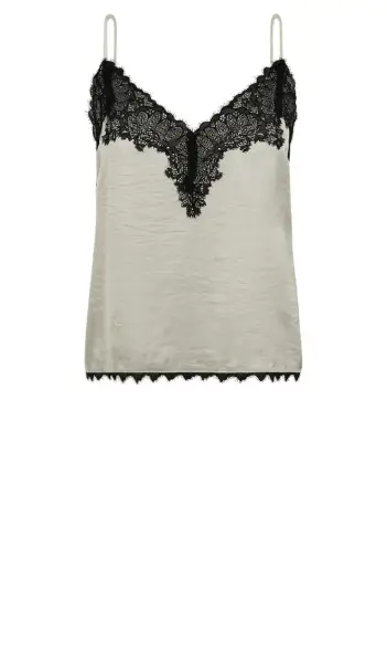 Billede af Gossia Zessali Top Creme/sort