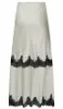 Billede af Gossia Judie Skirt Creme/sort