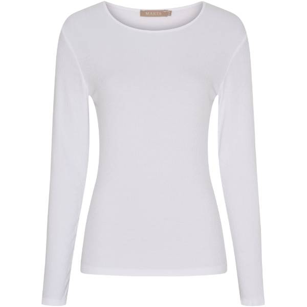 Billede af Marta Aster Tee L/Æ White