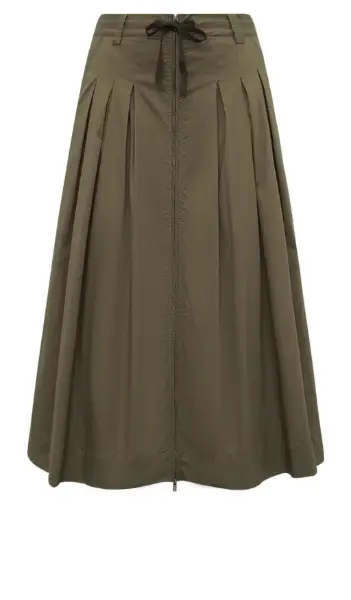 Billede af Gossia Michaela Skirt Khaki Brown