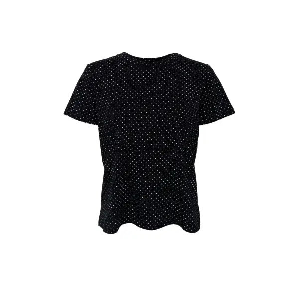Billede af Black colour Mayra K/Æ T-Shirt Blac