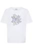 Billede af Fransa Felicia T-Shirt White Multi