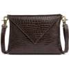 Billede af Depeche Fashion Clutch Brown Croco