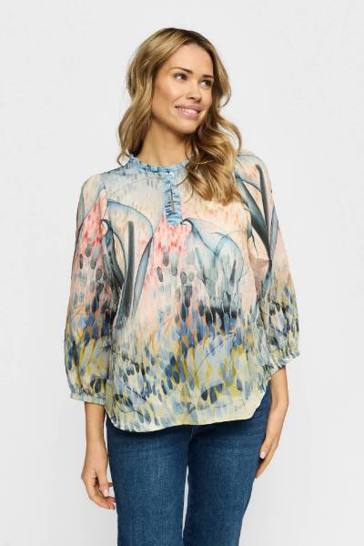 Billede af 2-Biz Johanna Skjorte Blue 