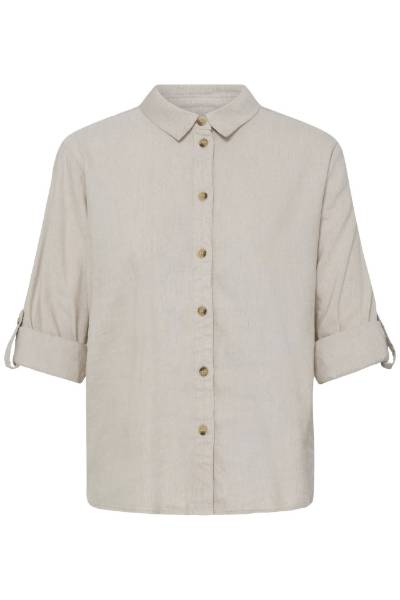Billede af Pulz Luca LS Shirt Sand