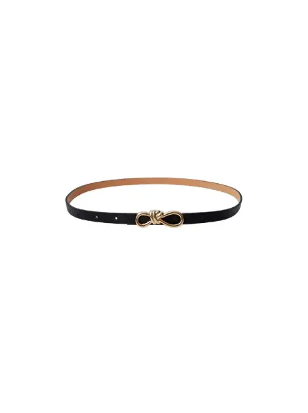 Billede af Black Colour Sophy Bow Belt