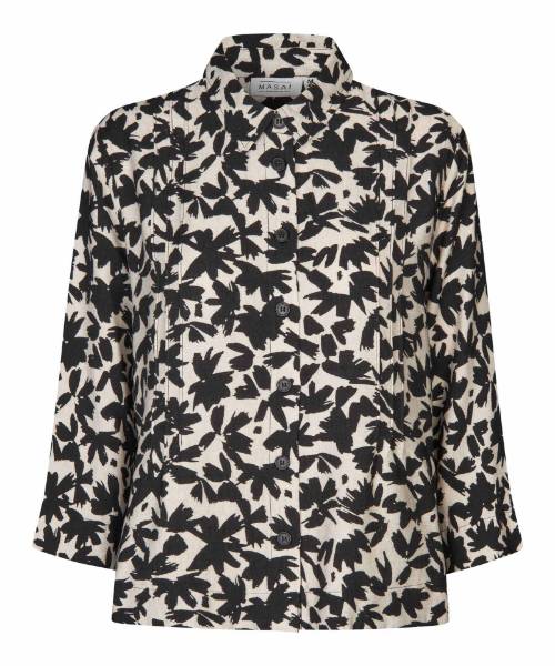 Billede af Masai Ibilisan Shirt BLK/white mix