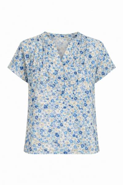 Billede af 2-Biz Bloome Bluse Blue Blomster