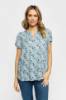 Billede af 2-Biz Bloome Bluse Blue Blomster