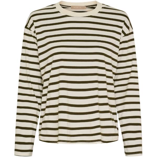 Billede af Marta Kara Tee Olive Stripe 