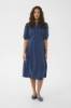 Billede af Culture Antoinet Placket Dress Blue