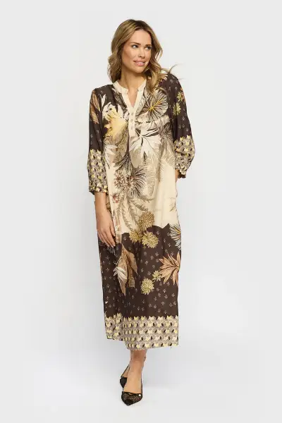 Billede af 2-Biz Kjole Julia Spring Sand Leaf