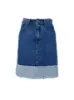 Billede af Black Colour Izzy Denim Skirt Blue 