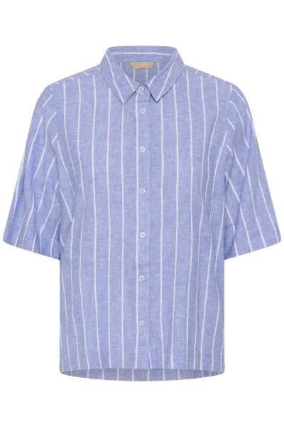 Billede af Culture Arletty Shirt Denim/white