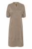 Billede af Culture Antoinett SS Dress Brun