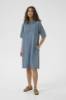 Billede af Culture Ayna SS Dress Denim Stripe