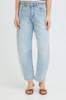 Billede af Pulz Canni Barrel Jeans Blue Denim 