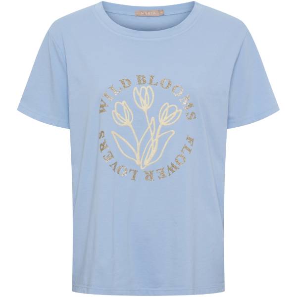 Billede af Marta Brianna K/Æ T-Shirt Light Blu