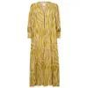 Billede af Gossia Cloe Dress Yellow Flames
