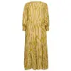 Billede af Gossia Cloe Dress Yellow Flames