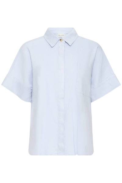 Billede af Pulz Luca Boxy Shirt Blå