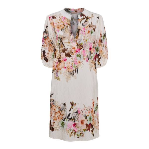 Billede af Marta Goldie Dress Sand/Pink