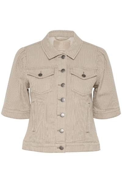 Billede af Culture Milky Jakke Sand Stripe