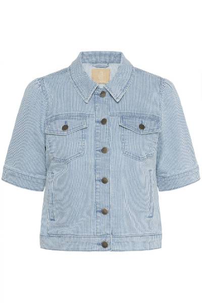 Billede af Culture Milky Jakke Blue Stripe