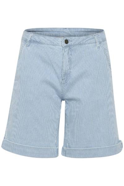 Billede af Culture CUmilky shorts blå stripe