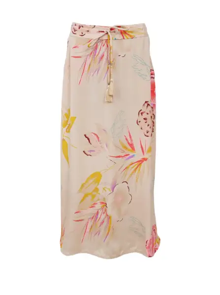 Billede af Black Colour Luna Skirt Poppy Rose