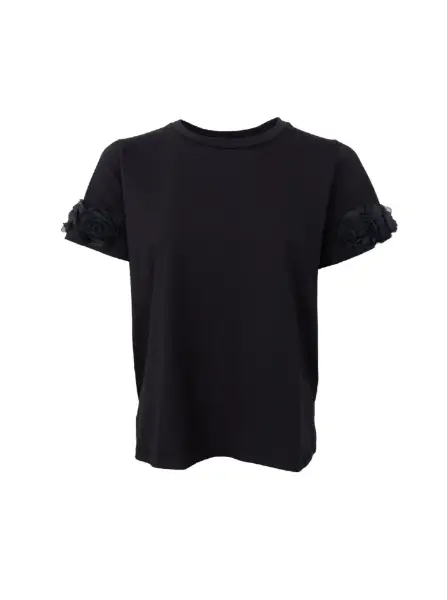 Billede af Black Colour May Tee Flower Blk