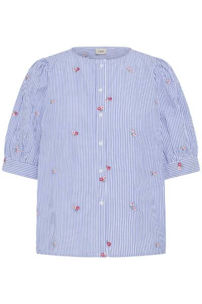 Billede af Fransa Bernie Skjorte Blue/White St