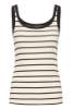 Billede af Pulz Allesia top striped BLK