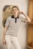 Billede af Pulz Allesia polo striped BLK