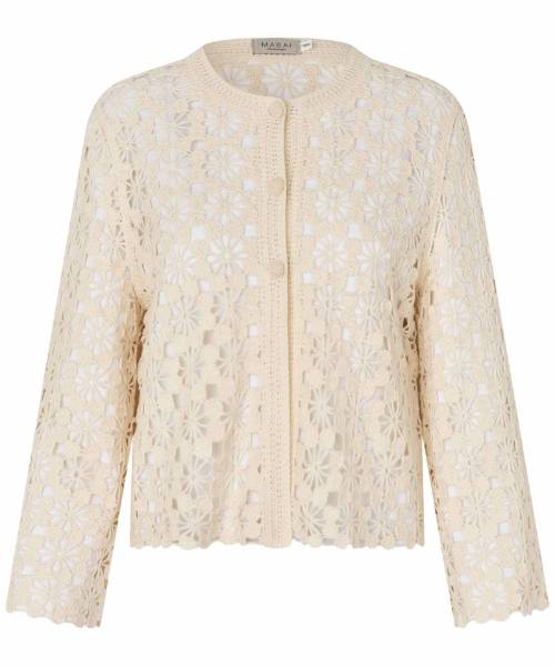 Billede af Masai littalis Cardigan Creme 
