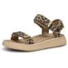 Billede af Woden Line Sandal Leopard Suede