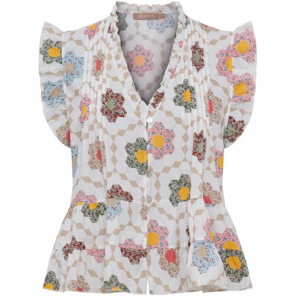 Billede af Marta Darla Top Sand Flower