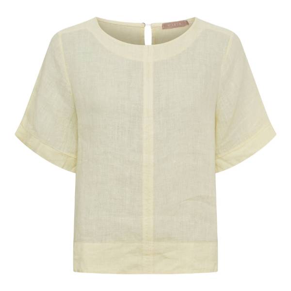 Billede af Marta Ceyla Top Gul Hør