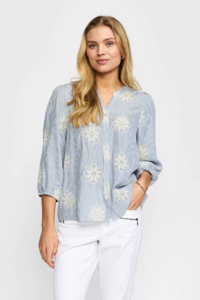 Billede af 2-Biz Caro Bluse Blue Stripe