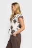 Billede af 2-Biz Gina Bluse Brown Flowers