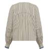 Billede af Gossia Luisa Bluse Brown Stripes