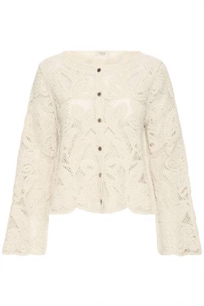 Billede af Fransa Prim Cardigan Oatmeal 