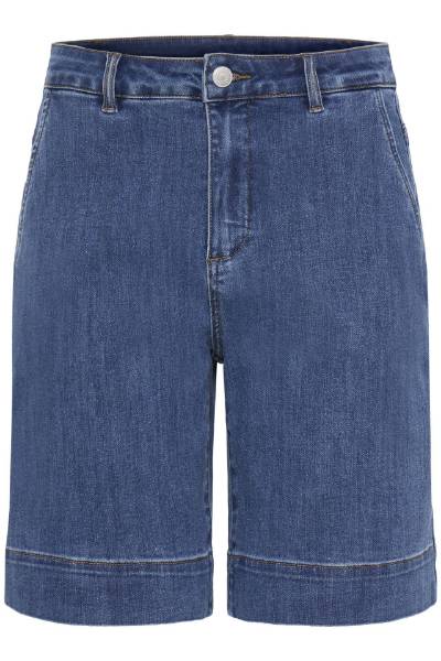 Billede af Fransa Atlanta Shorts Mid Blue Deni
